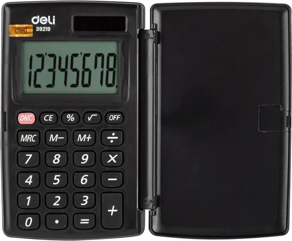 Изображение товара Калькулятор Deli E39219 (серый)