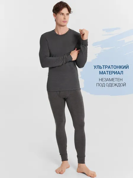 Изображение товара Термоштаны Mark Formelle 641208 (р.82-170/176, темно-серый меланж)