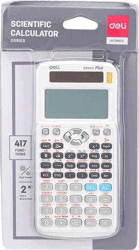 Изображение товара Калькулятор Deli ED991ES (серый)