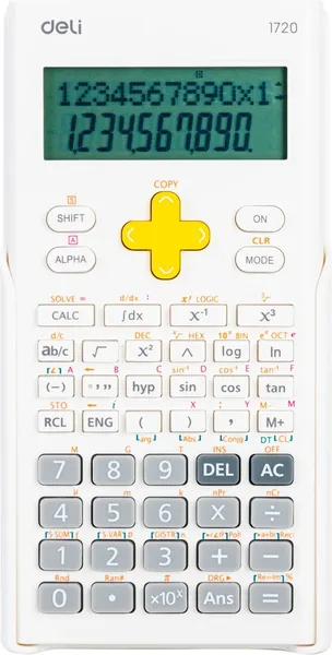 Изображение товара Калькулятор Deli E1720 (белый)