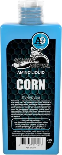 Изображение товара Ароматизатор рыболовный Sonik Baits Corn / 612011 (250мл)