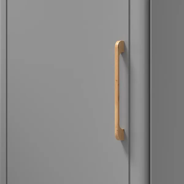 Изображение товара Шкаф MODULA Карпин INV01HC-1D-1000/804/2014(05) (дуб натюрель/серый)