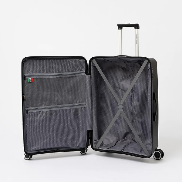 Изображение товара Чемодан на колесах Francesco Molinary 338-1166/3-28BLK (черный)