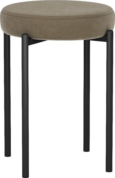 Изображение товара Табурет Mio Tesoro Гамма круг (латте/черный)