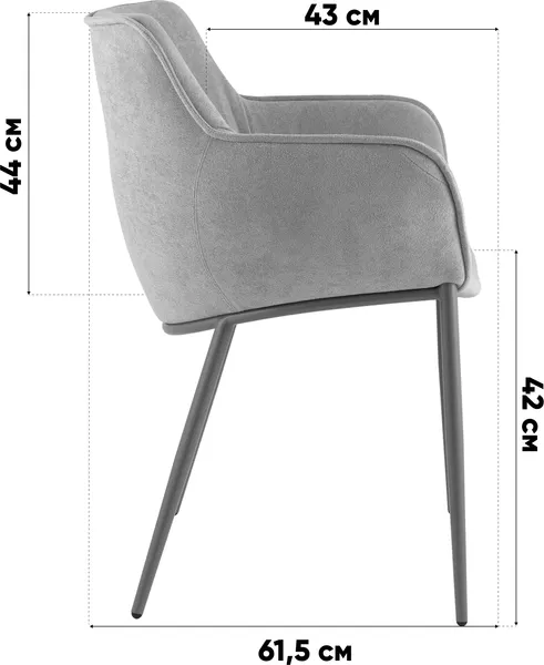Изображение товара Стул Stool Group Твигги / LV-118-BDg-08-01 (экокожа зеленый)