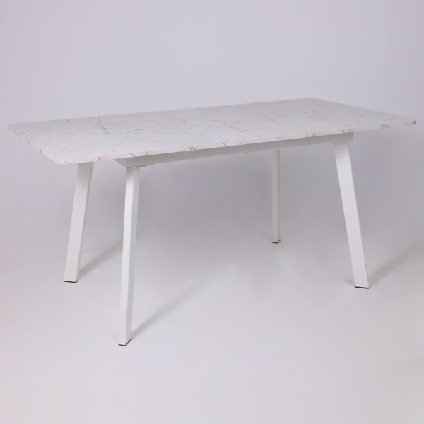 Изображение товара Обеденный стол LEPREMO AV 1209/1 120-160x80 (азул оникс/белый)