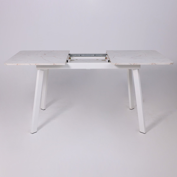 Изображение товара Обеденный стол LEPREMO AV 1209/1 120-160x80 (азул оникс/белый)