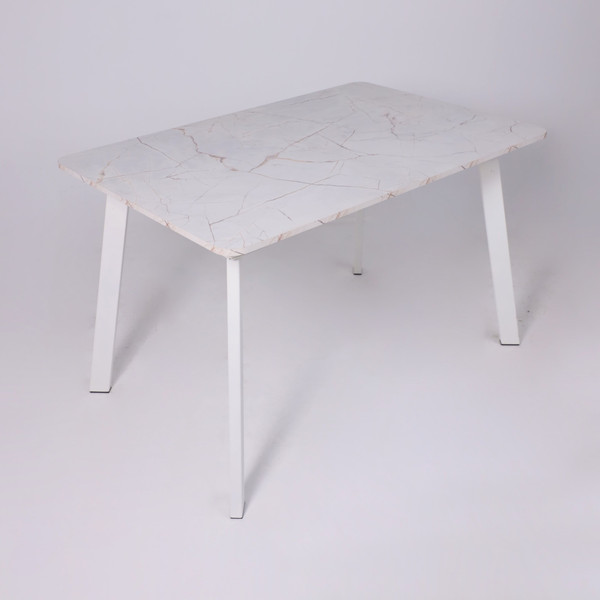 Изображение товара Обеденный стол LEPREMO AV 1209/1 120-160x80 (азул оникс/белый)