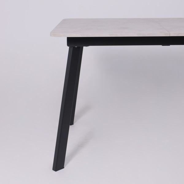 Изображение товара Обеденный стол LEPREMO AV 1209/1 120-160x80 (ароза светлая/черный)