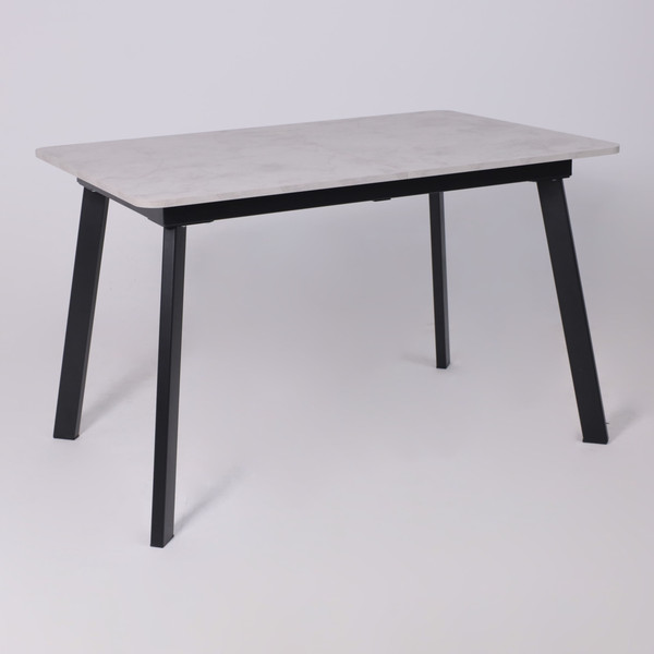 Изображение товара Обеденный стол LEPREMO AV 1209/1 120-160x80 (ароза светлая/черный)