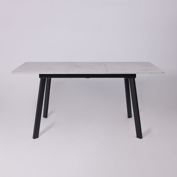 Изображение товара Обеденный стол LEPREMO AV 1209/1 120-160x80 (ароза светлая/черный)