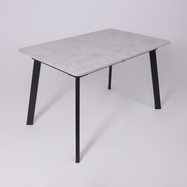 Изображение товара Обеденный стол LEPREMO AV 1209/1 120-160x80 (ароза светлая/черный)