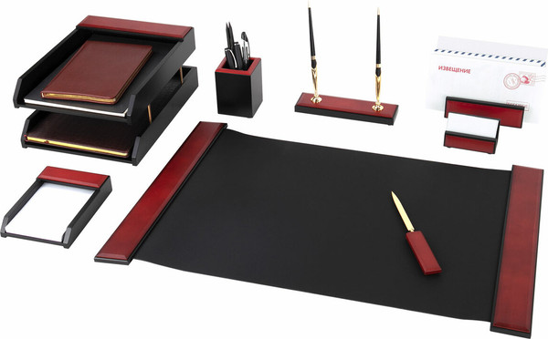 Изображение товара Настольный набор Galant 238162 (8пр, красное дерево/черный)