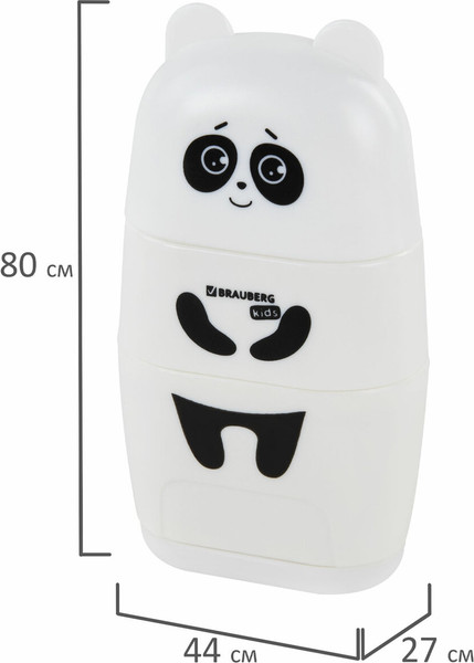 Изображение товара Точилка Brauberg Kids. Панда. С ластиком / 271988
