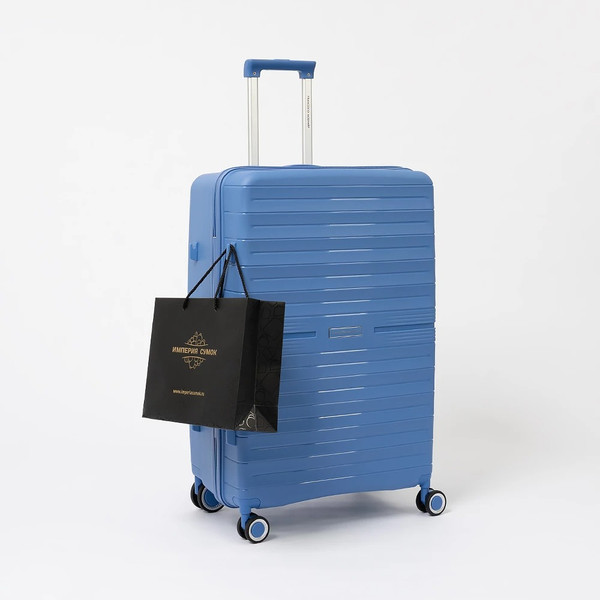 Изображение товара Чемодан на колесах Francesco Molinary 338-1166/3-28NAV (синий)