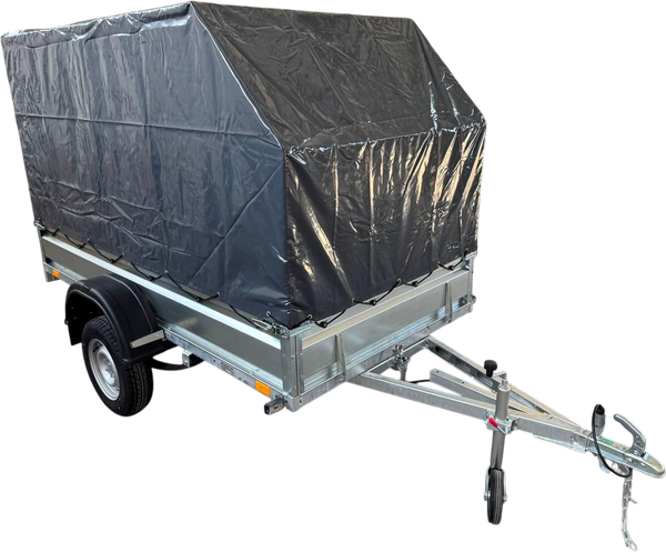 Изображение товара Прицеп для автомобиля Кмз Мастер ПРО 2.6x1.35 (борт 35cм, тент с дугами 110cм)