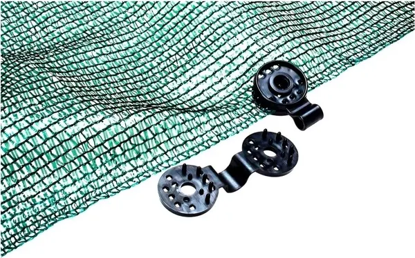 Изображение товара Сетка фасадная ЧЗМ Затеняющая 55% 6x5 (с клипсами)