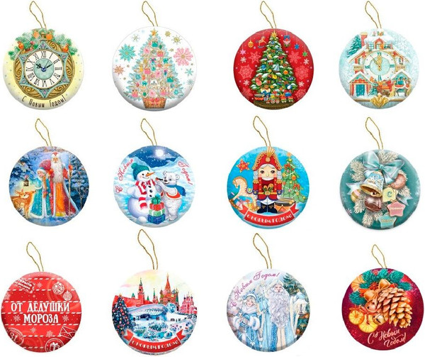 Изображение товара Шар новогодний Феникс-Презент Шар классический 81411