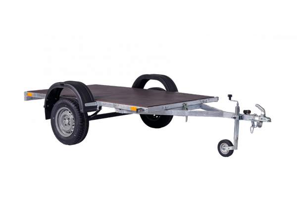 Изображение товара Прицеп для автомобиля Кмз Мастер Плюс М 2.7x1.25 (борт 35см, тент с дугами 110см)