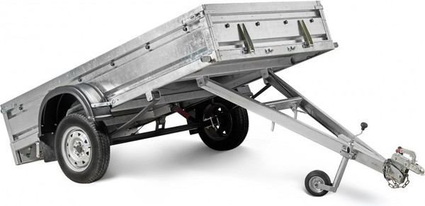 Изображение товара Прицеп для автомобиля Кмз Мастер Плюс М 2.7x1.25 (борт 35см, тент с дугами 110см)