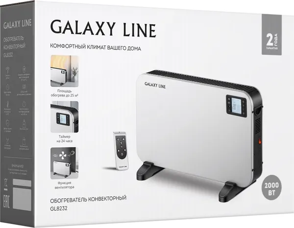 Изображение товара Конвектор Galaxy Line GL 8232 (белый)