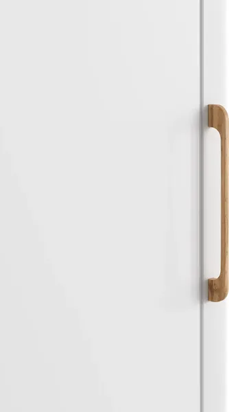 Изображение товара Шкаф-пенал MODULA Карпин INV01HP-1D-502/621/2204(02) (дуб натюрель/белый премиум)