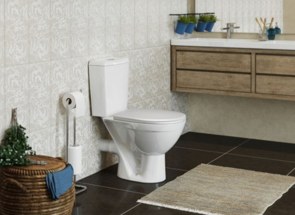 Изображение товара Унитаз напольный Rosa Соло Люкс (белый)