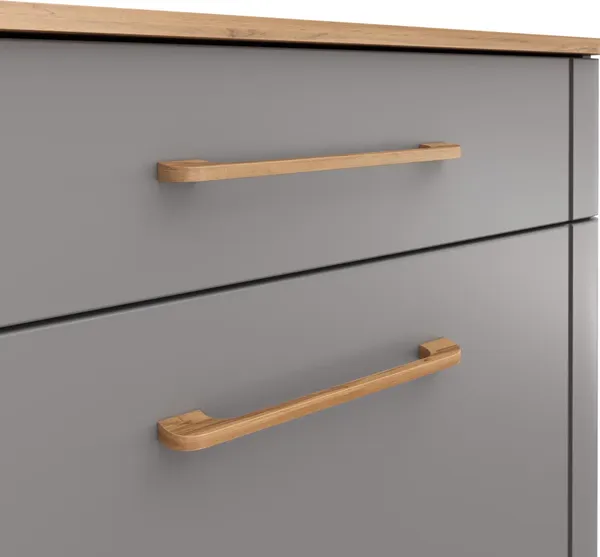 Изображение товара Тумба для обуви MODULA Карпин INV01T-3S-776/425/1181(05) (дуб натюрель/серый)