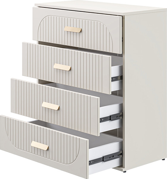 Изображение товара Комод MODULA Хелена INV02T-4S-804/398/934(18) (кашемир)