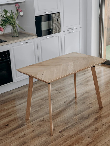 Изображение товара Обеденный стол SemWood СОБ/Д-М7/1400.800Е 140х80