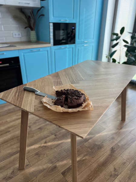 Изображение товара Обеденный стол SemWood СОБ/Д-М7/1400.800Е 140х80