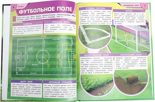 Изображение товара Энциклопедия Умка Футбол. Энциклопедия для детей, твердая обложка (Сухарева Ольга)