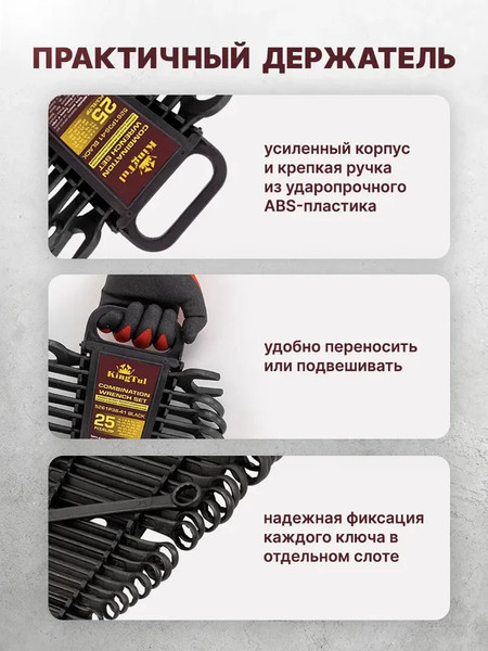Изображение товара Набор ключей KingTul KT-5261P36-41 (63656)