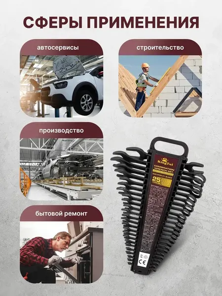 Изображение товара Набор ключей KingTul KT-5261P36-41 (63656)