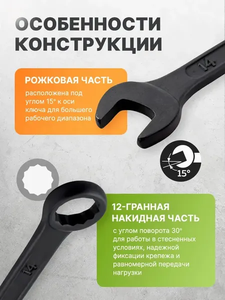 Изображение товара Набор ключей ISMA 5261P36-41 (63657)