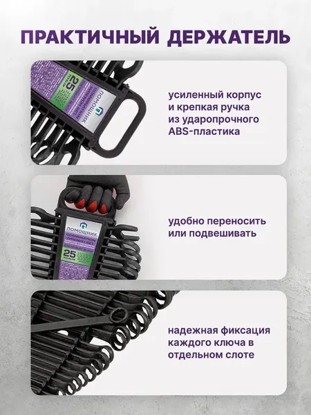 Изображение товара Набор ключей Помощник 5261P36-41 / 63660