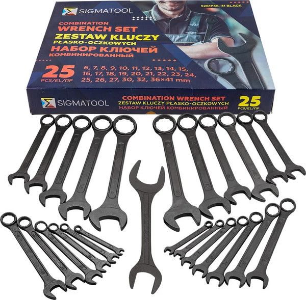 Изображение товара Набор ключей Sigmatool 5261P36-41 (63661)