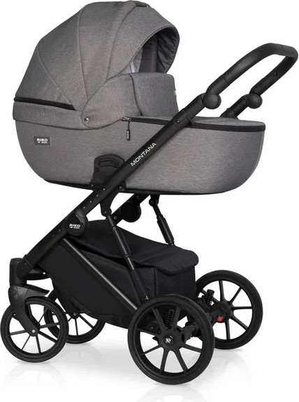 Изображение товара Детская универсальная коляска Riko Montana X 3 в 1 Basic (04 графит)