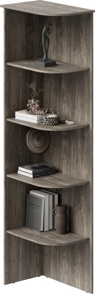 Изображение товара Угловое окончание для шкафа Кортекс-мебель Сенатор КМ32 (орех элия)