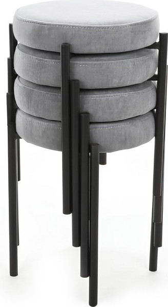 Изображение товара Табурет Табурет Канапе (Бренди 22/каркас черный)