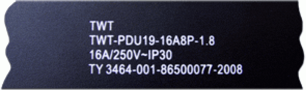 Изображение товара Распределитель питания Lanmaster TWT-PDU19-16A8P-1.8