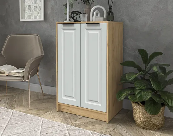 Изображение товара Тумба Интерлиния Концепт КТ-Т64 Деко (дуб золотой/грей)