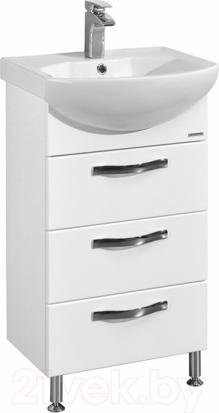 Изображение товара Тумба под умывальник Акватон Ария 50 Н (1A140201AA010)