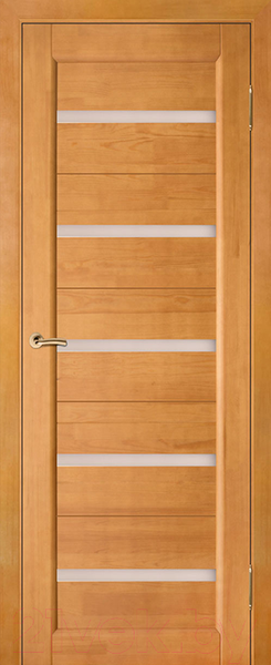 Изображение товара Дверь межкомнатная Vi Lario ЧО Вега 5 60x200 (светлый орех)