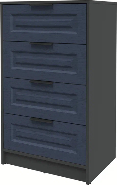 Изображение товара Комод Интерлиния Концепт КТ-К60 Деко (антрацит/дуб королевский)