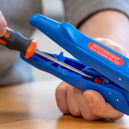 Изображение товара Инструмент для зачистки кабеля Weicon Duostripper № 200 / 51000200/10006853