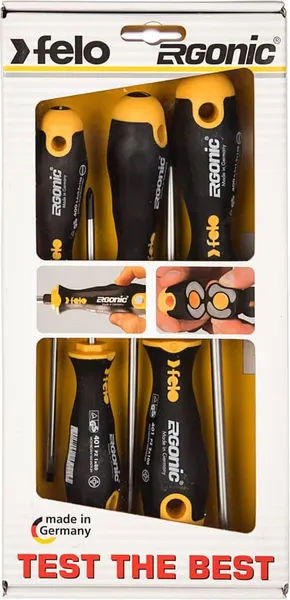 Изображение товара Набор отверток Felo Ergonic / 40095318 (5шт)