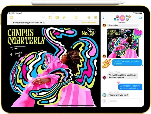 Изображение товара Планшет Apple iPad 11 2025 128GB Wi-Fi A3354 / MD4E4 (розовый)