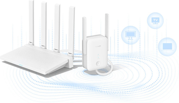 Изображение товара Усилитель беспроводного сигнала Xiaomi Range Extender AX1500 RN12 / DVB4515GL (белый)