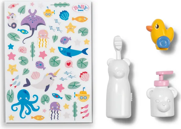 Изображение товара Набор аксессуаров для куклы Baby Born Умывальник с аксессуарами / 69135